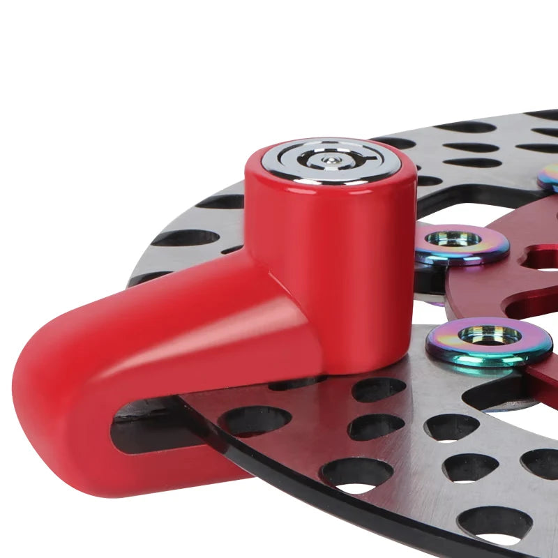 Motorcycle Disc Brake Lock - Anti-Theft Security for Bicycles, Motorbikes, and Scooters, Effective Theft Protection for Safety