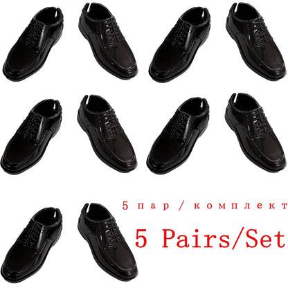 NK Mix 12" Fashion Doll Shoes & Clothes — Casual Leather Sneakers, Boots & Slippers for Boy & Princess Dolls