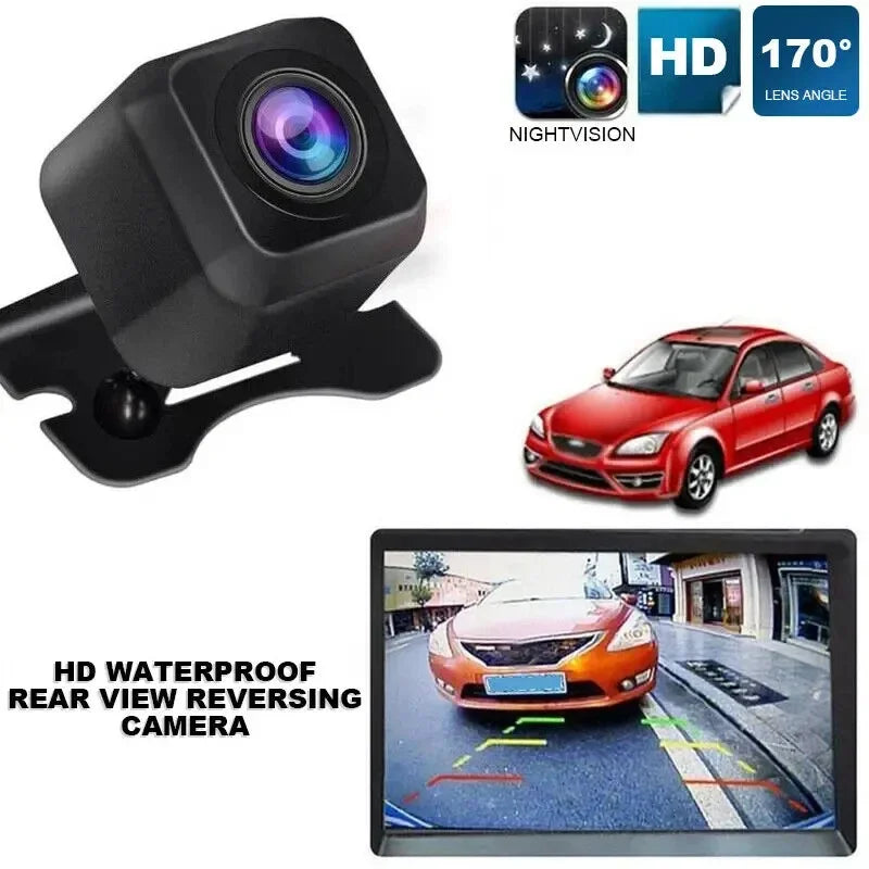 Wireless Car Reversing Backup Camera Kit – 4.3" Rear View Monitor for Vehicle Parking