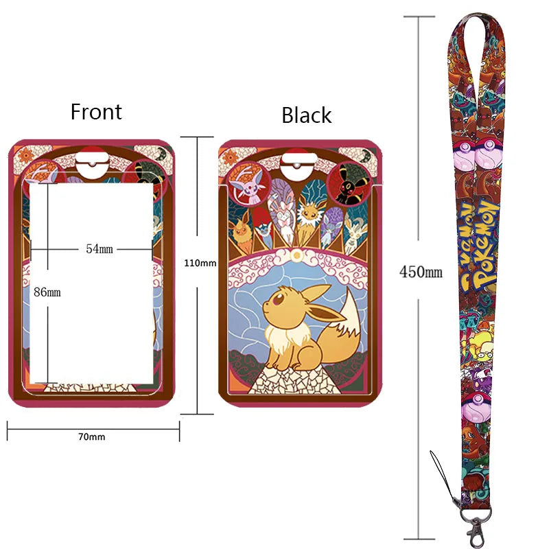 Neck Strap Lanyard for Keys and ID Cards – Badge Holder, Keychain, Key Rings, Fashion Accessory Gift