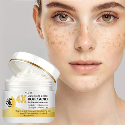 Kojic Acid Face Cream - Dark Spot Correcting Moisturizer for Even Skin Tone, Day & Night Use, 60g