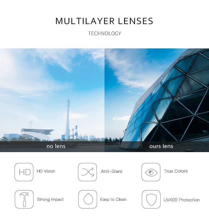 Luxury Square Sunglasses — Vintage Unisex Fashion Shades with UV Protection for Men & Women