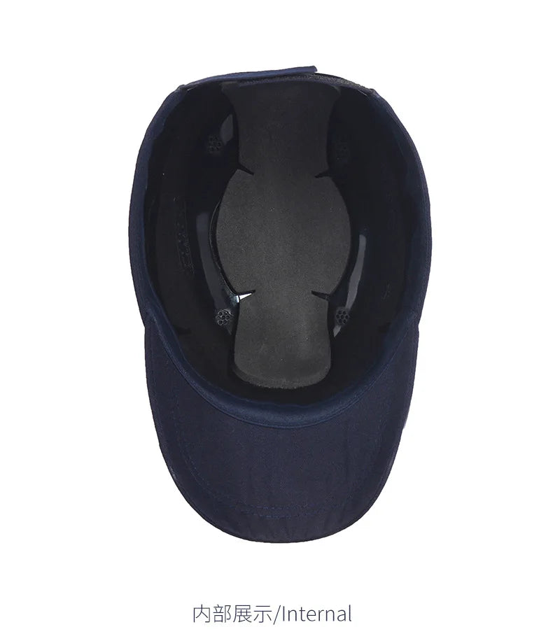 Newest Work Safety Bump Cap – Hard Shell Protective Baseball Hat for Head Protection