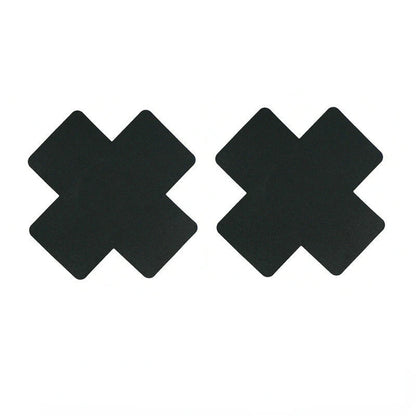 Women’s Disposable Adhesive Nipple Covers - Invisible Chest Petals and Cross-Shaped Pasties in 7 Colors