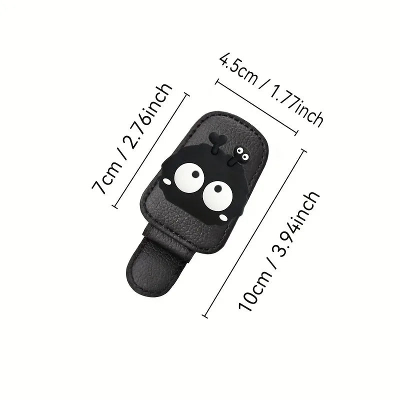 Magnetic Car Glasses Clip - Multifunctional Sun Visor Sunglasses Holder & Storage Rack