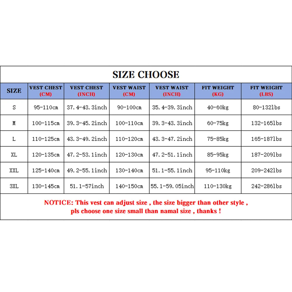 Motorcycle Airbag Vest for Men – Reflective Life Jacket, Protective Moto Vest for Motocross, S-3XL Size