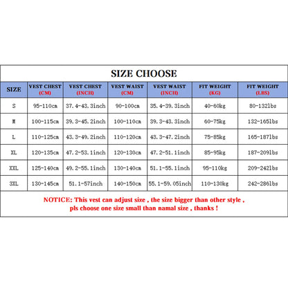 Motorcycle Airbag Vest for Men – Reflective Life Jacket, Protective Moto Vest for Motocross, S-3XL Size