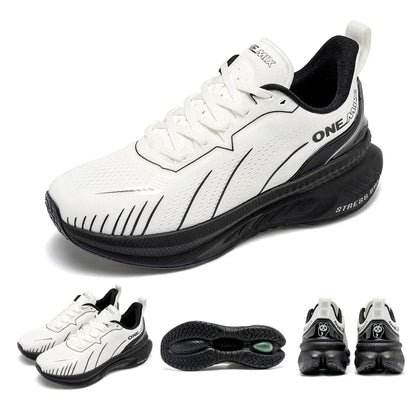 ONEMIX Cushioning Running Shoes - Heavy Runner Support Non Slip Athletic Sneakers for Men & Women Outdoor Sports