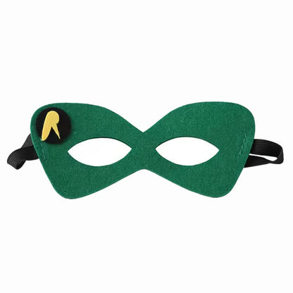 Halloween Superhero Masks — Christmas & Birthday Party Dress-Up Cosplay Mask for Kids, Children’s Favor & Mystery Gift