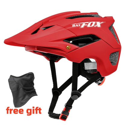 BATFOX Ultralight MTB Bicycle Helmet for Men & Women – Integrally Molded Mountain & Road Cycling Helmet