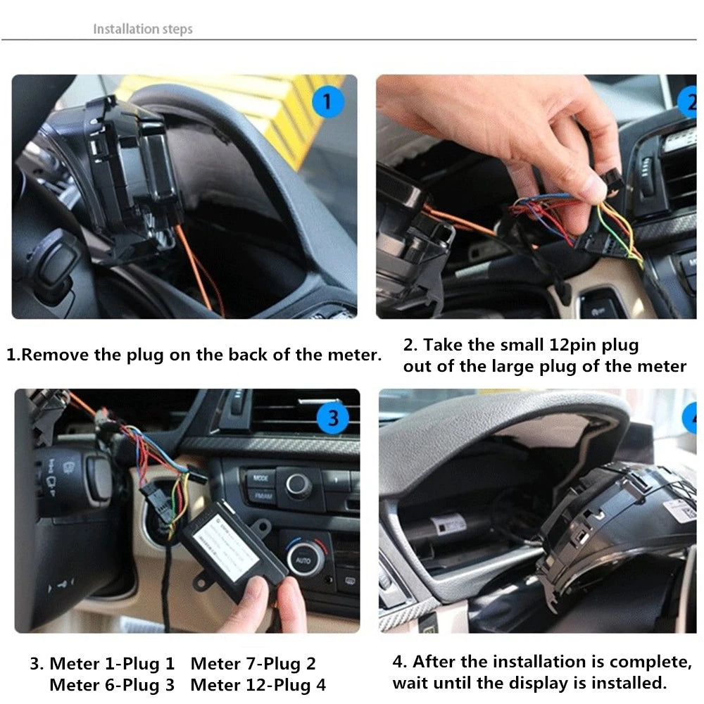 BMW Speed Limit Info Module — SLI Emulator Dashboard Display for F/G Series with NBT CIC ID7