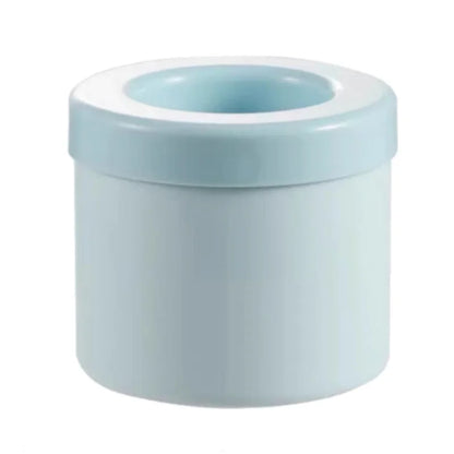Mini Silicone Ice Cube Mold – Round Ice Bucket & DIY Ice Storage Box for Refrigerator, Creative Barware Tool