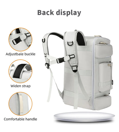 Large Capacity Gym Bag – Travel Backpack with Wet/Dry Separation, Shoulder Bags for Yoga, Fitness & Outdoor Sports