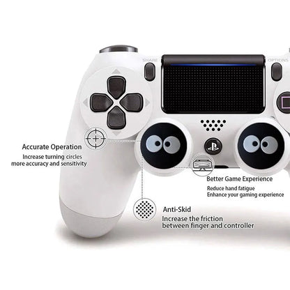 Thumb Stick Grip Caps for PS5, PS4, PS3, Xbox & Switch Pro Controllers – Soft Silicone Joystick Protector Covers