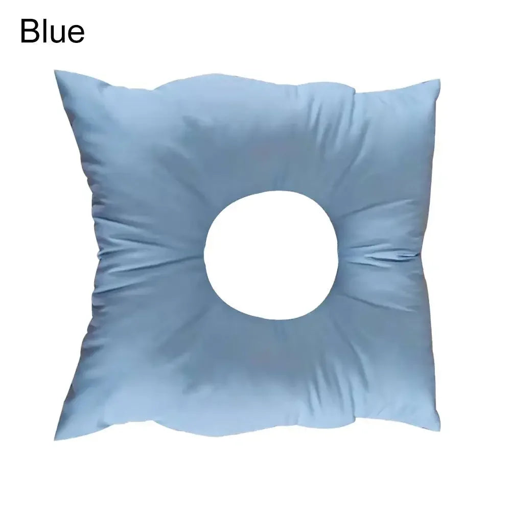 Face Down Massage Pillow Cushion - U Shape SPA Neck Rest with Washable Soft Cotton Pad for Comfort
