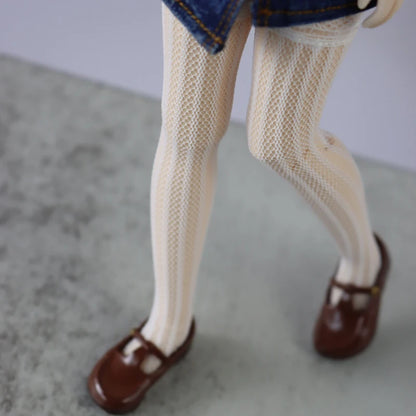 Blythe Doll Socks — Long Stockings in Black, White, Pink & Candy Colors for OB24, OB22, Azone Dolls