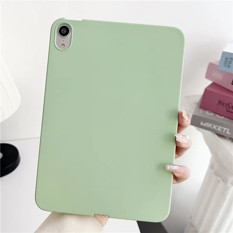 Candy Color iPad Case - Shockproof Protective Back Cover for iPad 7th–10th Gen, 9.7/10.9-Inch, Pro 11, Air 3–5 & Mini 4–6
