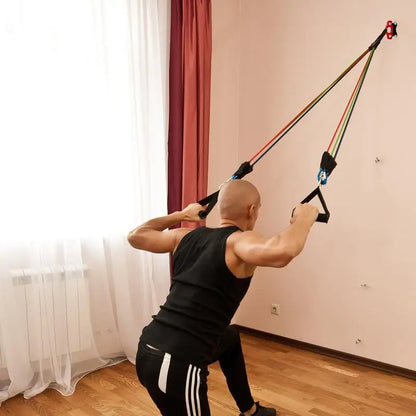 Resistance Band & Hammock Wall Mount Hooks — 3-Pack Yoga, Workout & Bodyweight Strap Holder Set