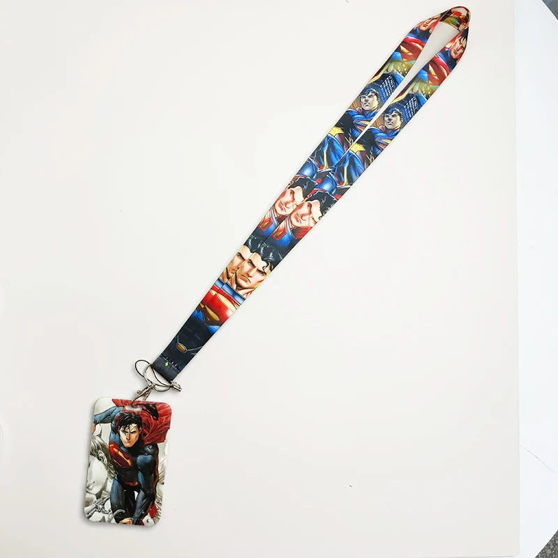 American Anime Movie Lanyard — Key Holder Neck Strap for ID Cards, Gym Keys, Badge, DIY Keychain Rope