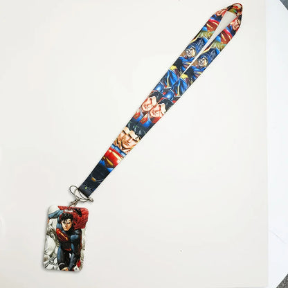 American Anime Movie Lanyard — Key Holder Neck Strap for ID Cards, Gym Keys, Badge, DIY Keychain Rope