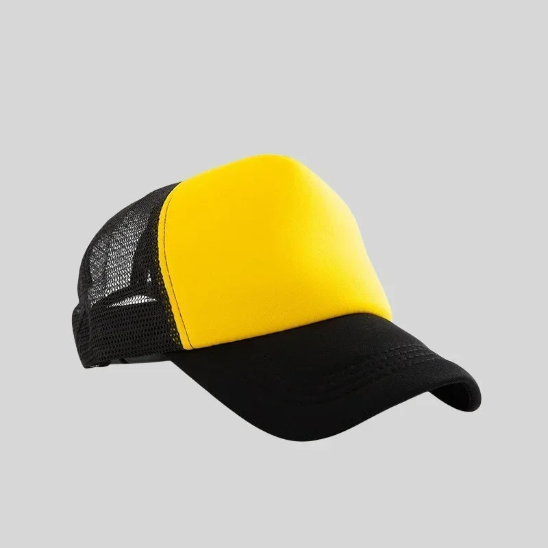 Personalized Logo Trucker Hats - Custom Foam Mesh Baseball Caps for Men & Women, Snapback Sun Hats