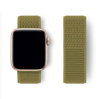 Sport Loop Strap for Apple Watch Band 40mm–49mm – Compatible with Series 3–10, SE & Ultra Adjustable Bracelet