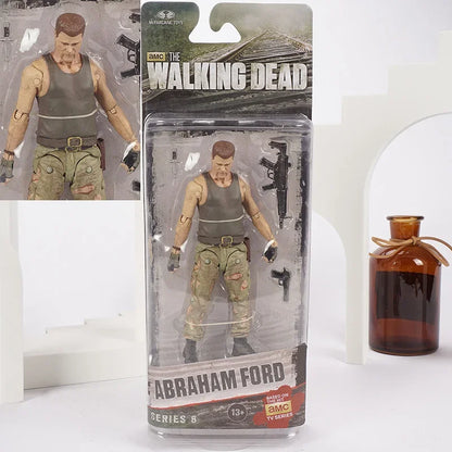 The Walking Dead PVC Action Figure Set - Abraham Ford, Rick Grimes & The Governor Models 6 Styles