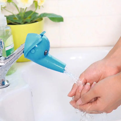 Cartoon Faucet Extender for Kids - Convenient Sink Accessory for Baby Hand Washing in Bathroom and Kitchen