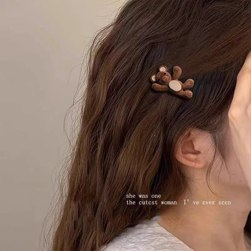 Compact Side Hair Clips - Elegant Forehead Bangs Clips for Girls and Women