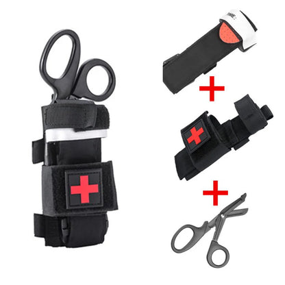 Outdoor Tourniquet – Fast Hemostasis Medical Emergency Survival Kit for Camping, Tactical and Military Use