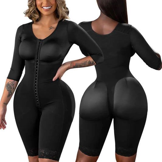 Colombian Girdle Shapewear – Tummy Slimming Bodysuit Corset, Full Body Reducer & Postpartum Shaper