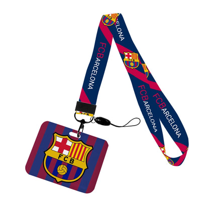 Spain Football Team Lanyard – ID Card Holder, Badge Case & Neck Strap Gift