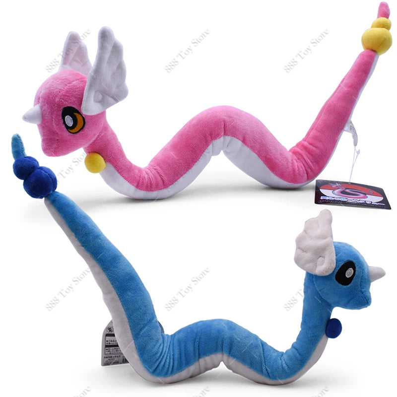 Hot Sale Pokémon Plush Toys – Mega Rayquaza, Gyarados, Dragonair, Mimikyu, Lucario, Horsea, Charizard Soft Stuffed Peluche for Kids Xmas Gift