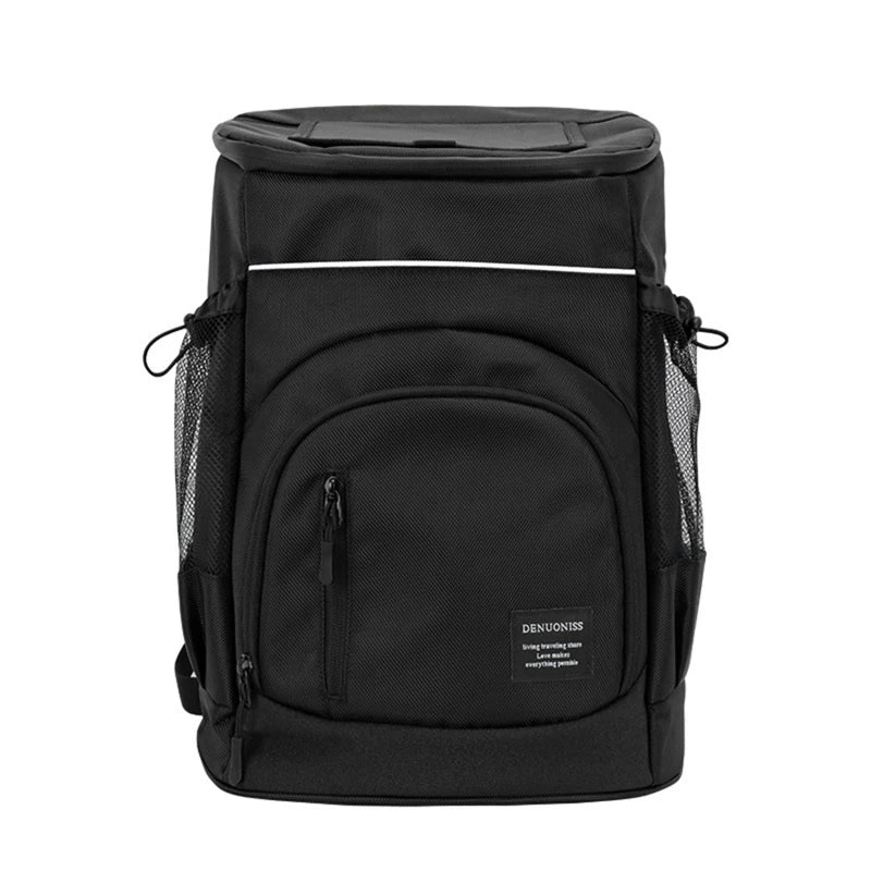 30L Insulated Cooler Backpack - Soft Thermal Food & Beverage Bag for Beach, Travel, Camping & Outdoor Use