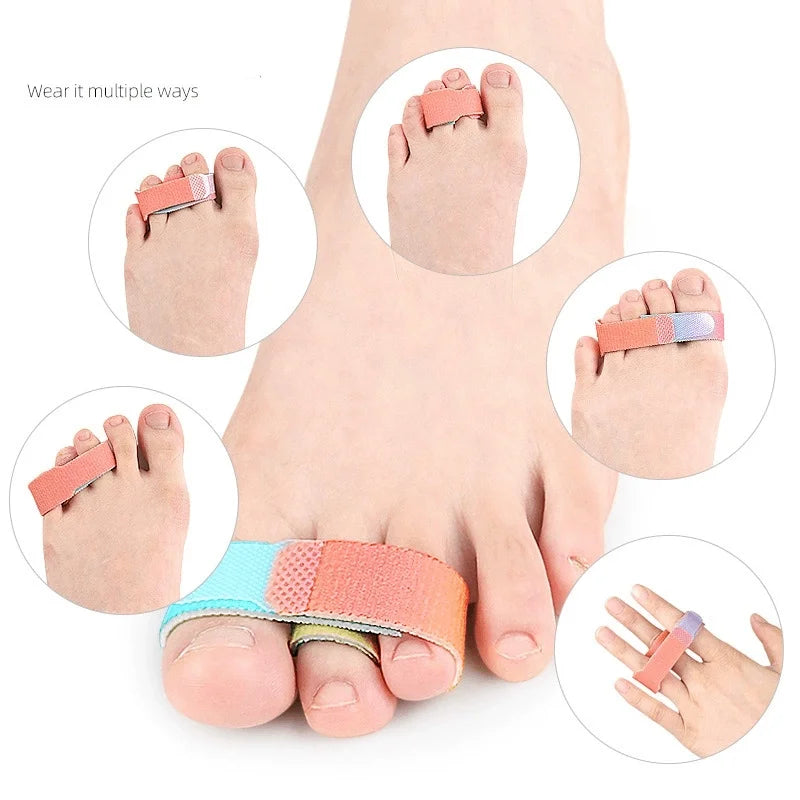 Hammer Toe Straightener - Toe Separator and Hallux Valgus Corrector Wrap