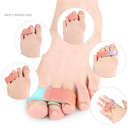 Hammer Toe Straightener - Toe Separator and Hallux Valgus Corrector Wrap