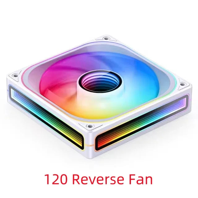JONSBO ZB-120/240/360 ARGB Computer Case Fan — 12cm 5V 120mm PWM Water-Cooled Fan Kit with Forward/Reverse Rotation