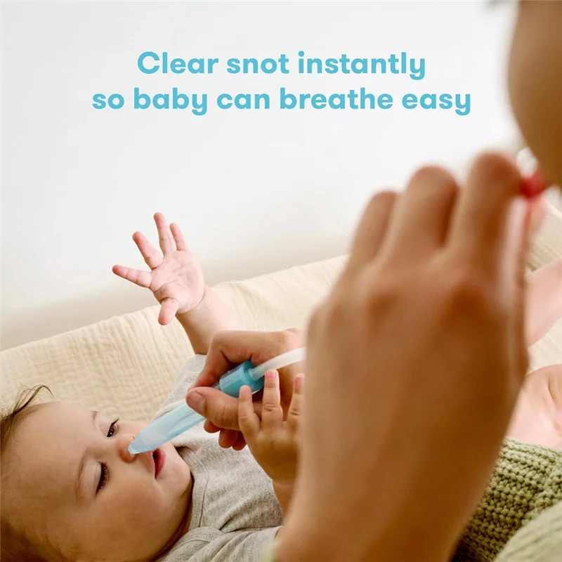 ABBP Manual Nasal Aspirator - Handheld Nose Cleaner for Babies and Children