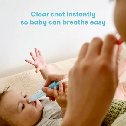 ABBP Manual Nasal Aspirator - Handheld Nose Cleaner for Babies and Children