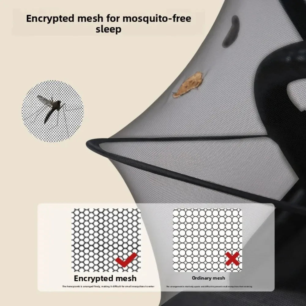 Baby Stroller Mosquito Net Cover - Breathable Mesh Insect Protection for Kids