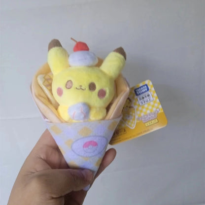 Kawaii Pokemon Plush Toys – Pikachu Pogaman Disassembly Pendant, Anime Character Dolls for Girls & Children, Christmas Gifts