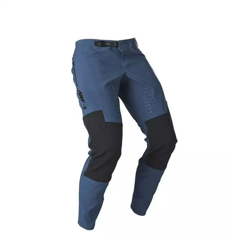 Men’s MTB BMX ATV Motocross Cycling Pants – Quick-Dry Downhill DH Mountain Bike Riding Pants for Outdoor Sports & Racing Gear