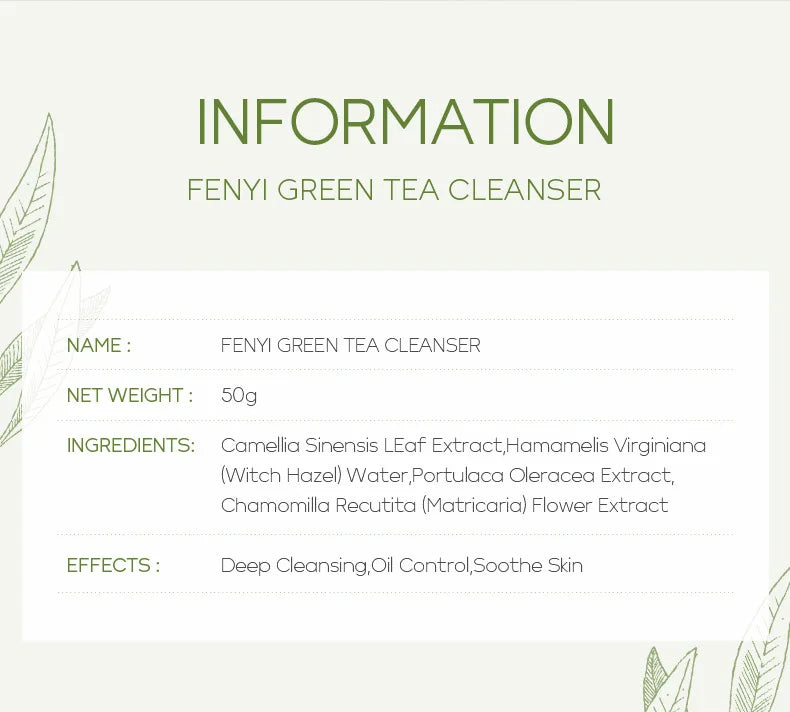 Vitamin C Facial Cleanser — Deep Cleansing, Moisturizing Face Wash Foam, Blackhead Removal Skincare