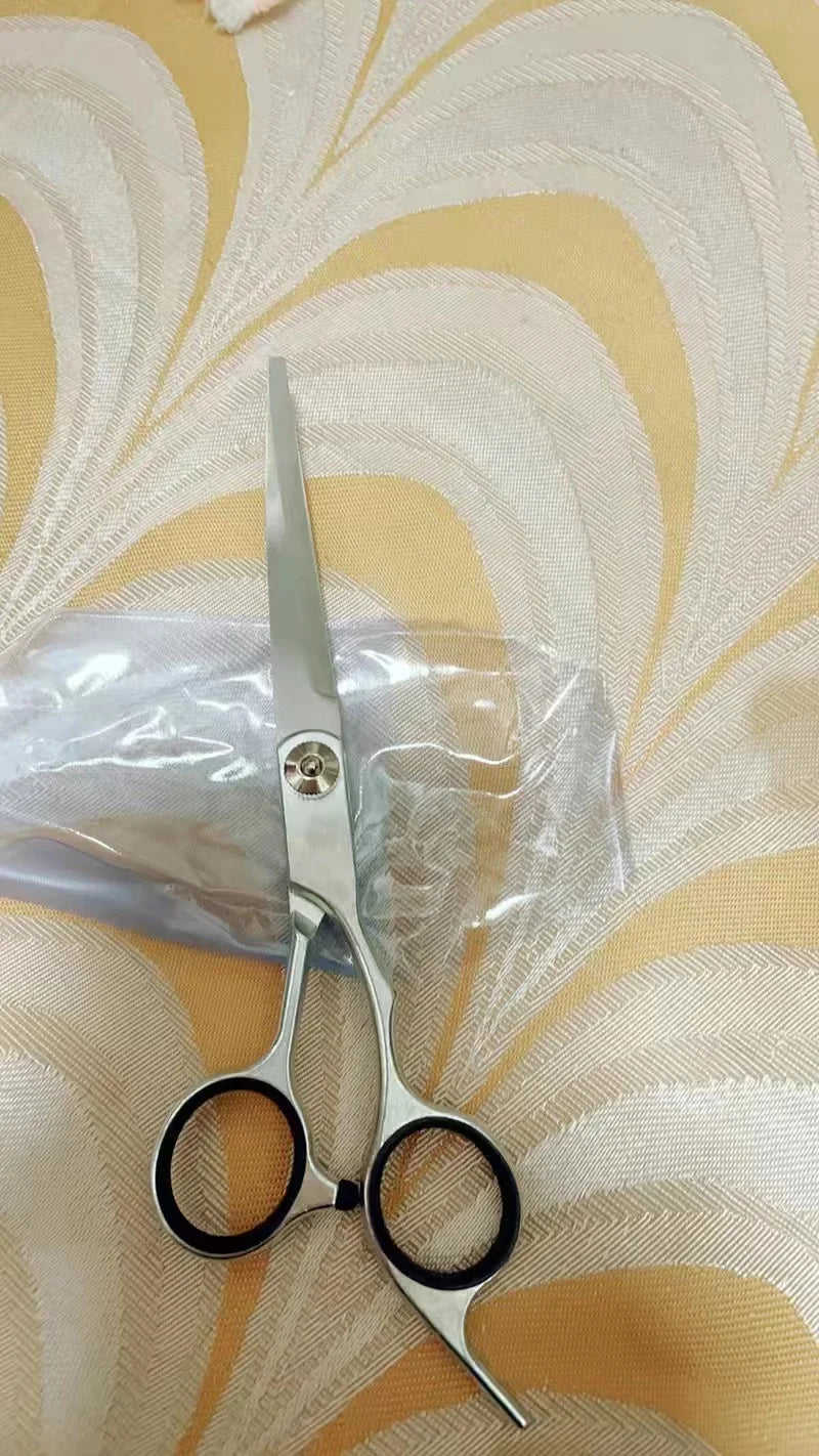 Pet Grooming Scissors Set – Professional Dog Hair Trimming Tools, Bent & Straight Scissors, Teddy Haircut Clippers