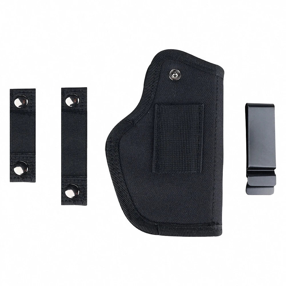9mm .40 .45 Pistol Magazine Pouch – Single/Double Stack Holster, Concealed Carrier for Glock, S&W M&P, Sig Sauer, 1911, Beretta