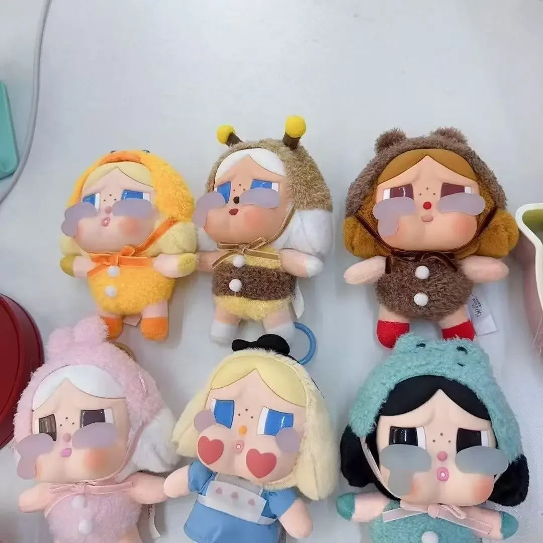 CRYBABY Tear Factory Vinyl Plush Doll – Crying Baby Blind Box Keychain & Backpack Pendant Gift