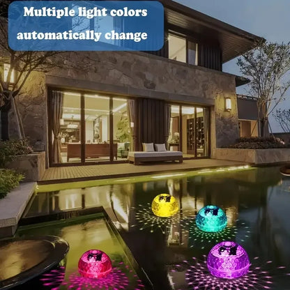 Solar Floating Pool Lights – Waterproof LED Multi-Color Changing Solar-Powered Drift Lamp for Fish Tank & Pond