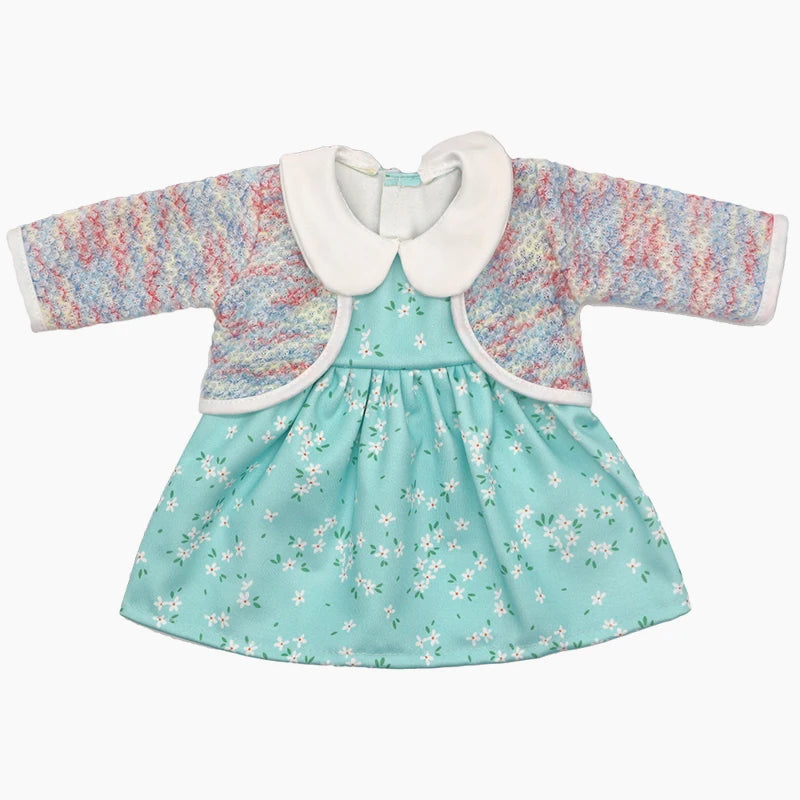 18-Inch American Girl Doll Clothes – Coat, Tights & Pants Outfit for Newborn & Baby Dolls