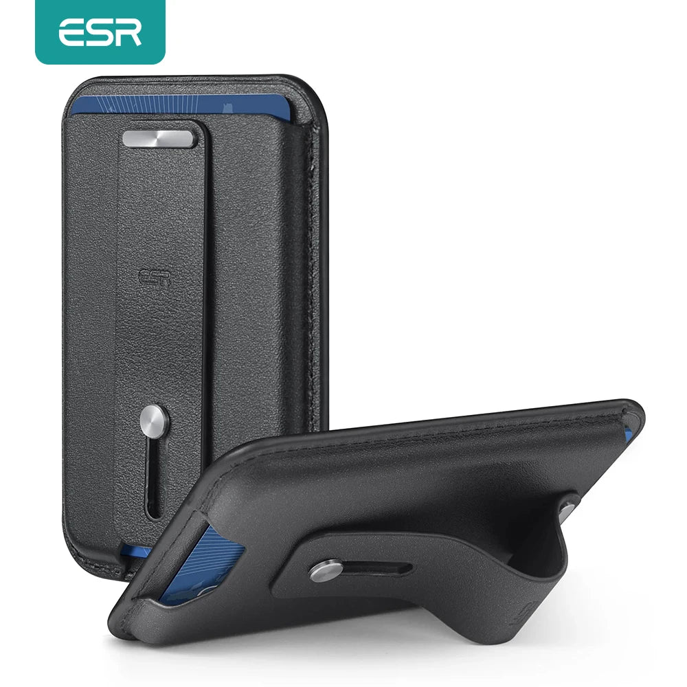 ESR MagSafe Wallet with Find My — Strong Magnetic 5-Card Holder for iPhone 16/15/14/13/12 Series