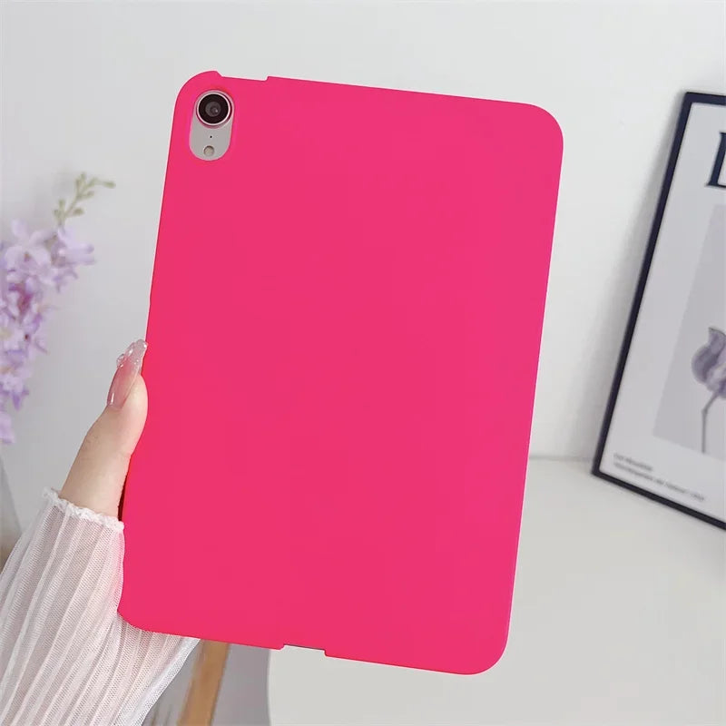 Soft Skin-Friendly iPad Case - Protective Cover for iPad Pro, Air, Mini and 10th/9th/8th/7th Gen